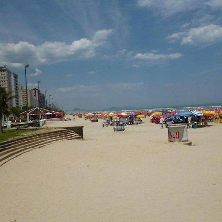 Praia Grande Apto 1 Quadra Do Mar 외부 사진
