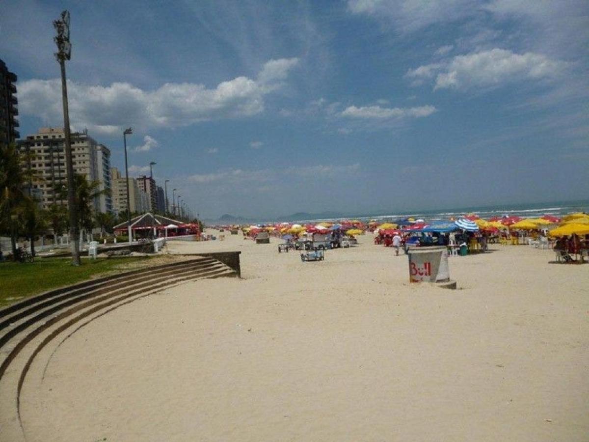 Praia Grande Apto 1 Quadra Do Mar 외부 사진